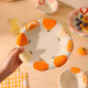 Fruit Pattern Porcelain Plate